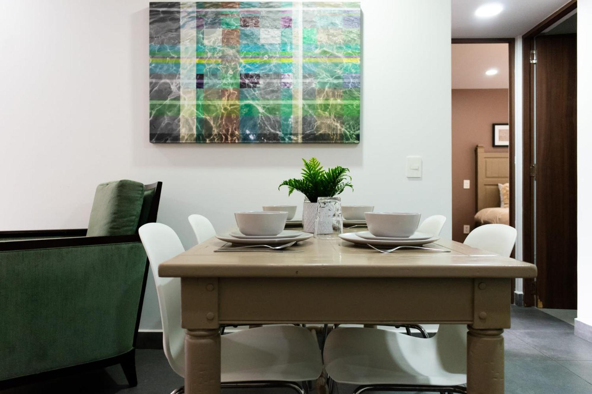 Terraza Departamento Cerca De Santa Fe Kingsize Apartment เม็กซิโกซิตี้ ภายนอก รูปภาพ