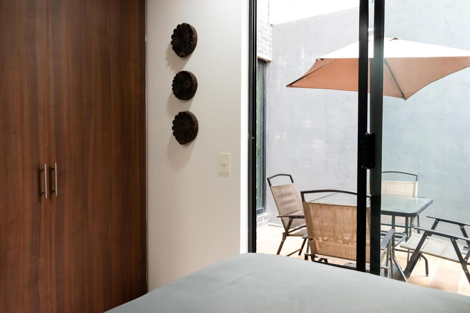 Terraza Departamento Cerca De Santa Fe Kingsize Apartment เม็กซิโกซิตี้ ภายนอก รูปภาพ